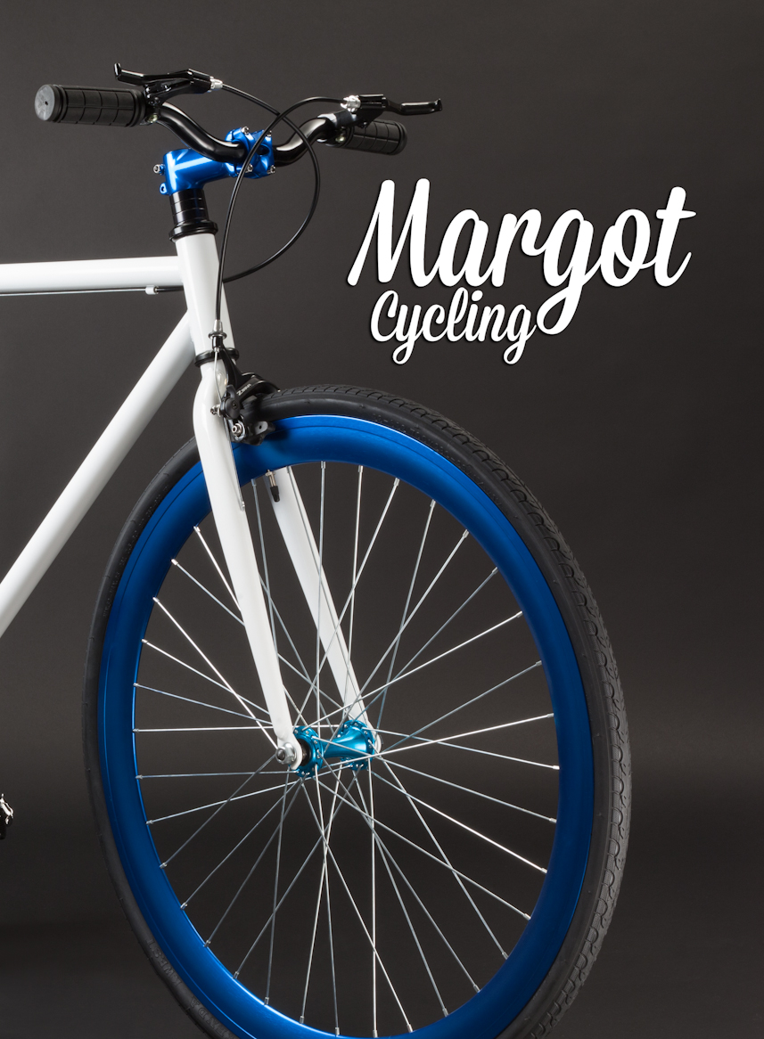 Fixed vélo fixie  Single Speed MARGOT Aqua  Urban Bike